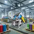 colour paper machine